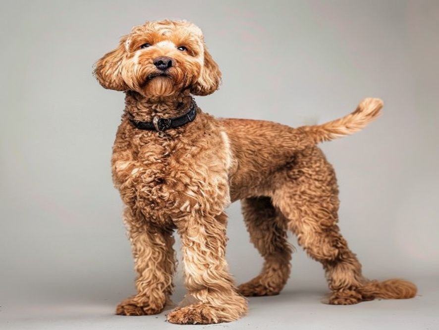 Foto de um Labradoodle