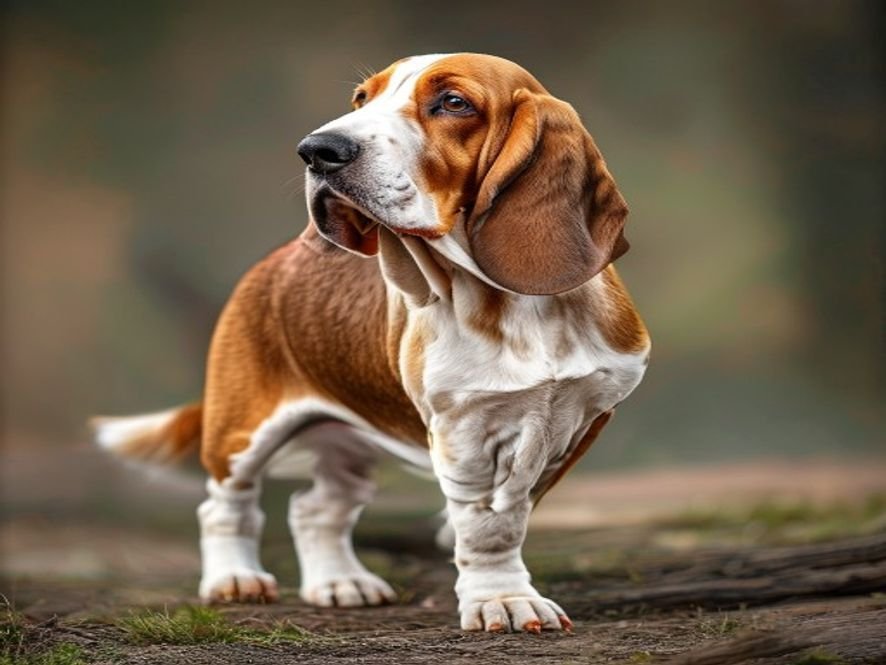 Foto de um Basset Fauve de Bretagne